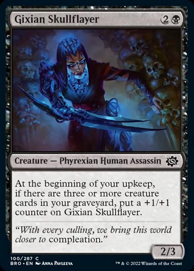 Gixian Skullflayer [The Brothers' War] Magic: The Gathering