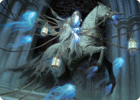 Patrician Geist Art Card [Innistrad: Midnight Hunt Art Series] Magic: The Gathering