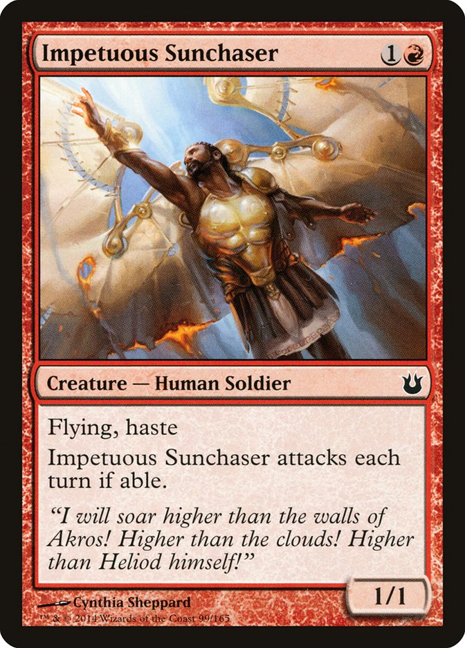 Impetuous Sunchaser [Born of the Gods] Magic: The Gathering