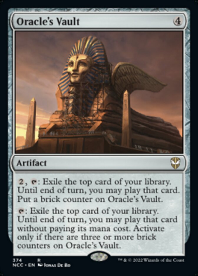 Oracle's Vault [Streets of New Capenna Commander] Magic: The Gathering