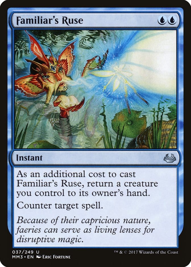 Familiar's Ruse [Modern Masters 2017] Magic: The Gathering