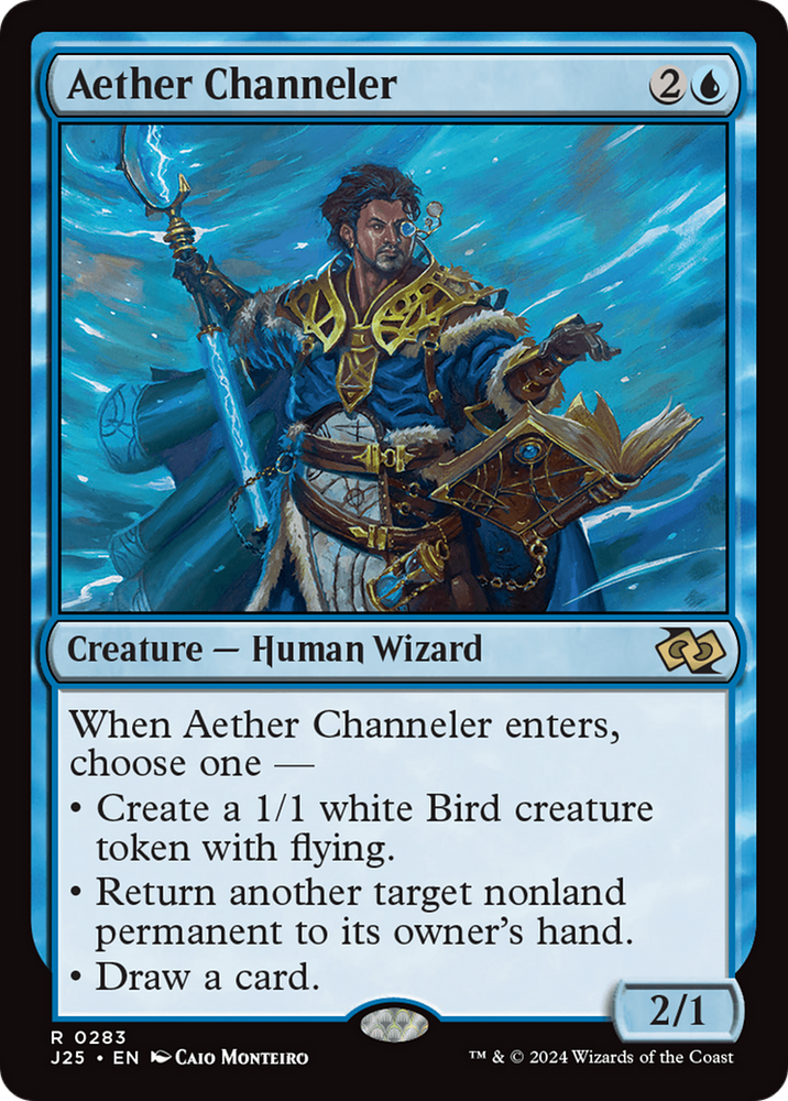 Aether Channeler [Foundations Jumpstart] Magic: The Gathering