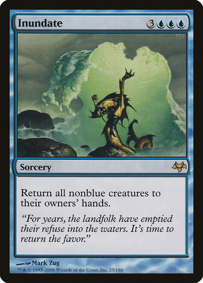 Inundate [Eventide] Magic: The Gathering