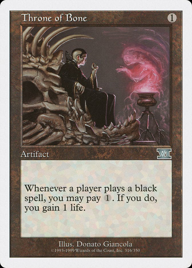 Throne of Bone [Classic Sixth Edition] Magic: The Gathering