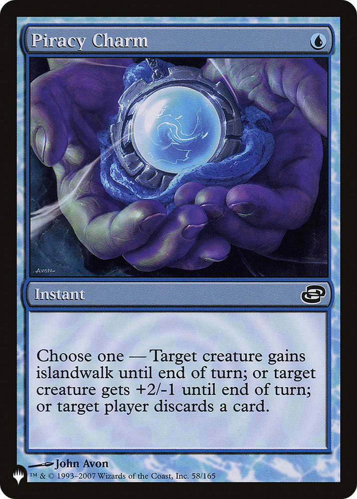 Piracy Charm [The List] Magic: The Gathering
