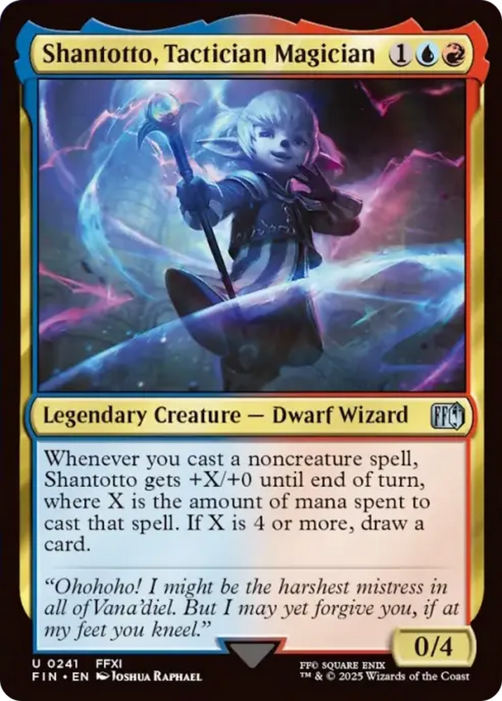 Shantotto, Tactician Magician [FINAL FANTASY] Magic: The Gathering