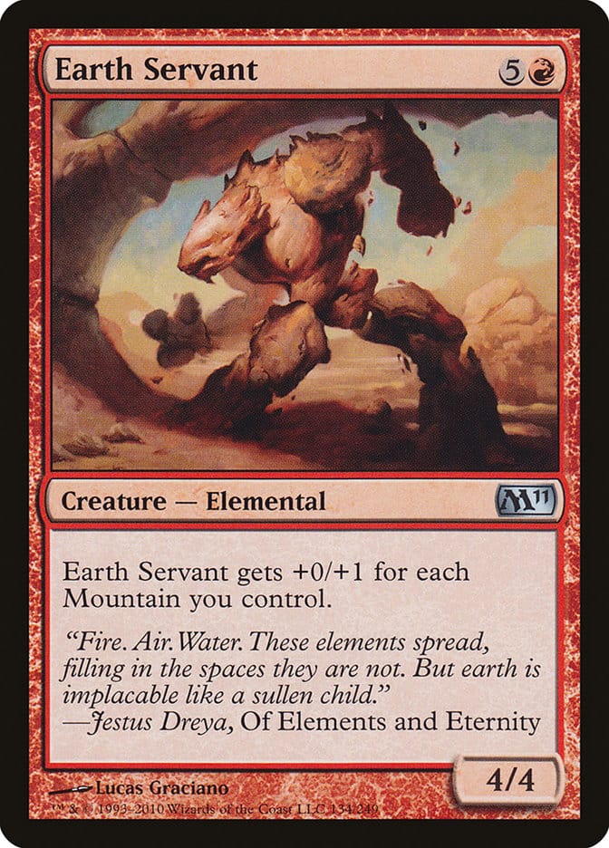 Earth Servant [Magic 2011] Magic: The Gathering