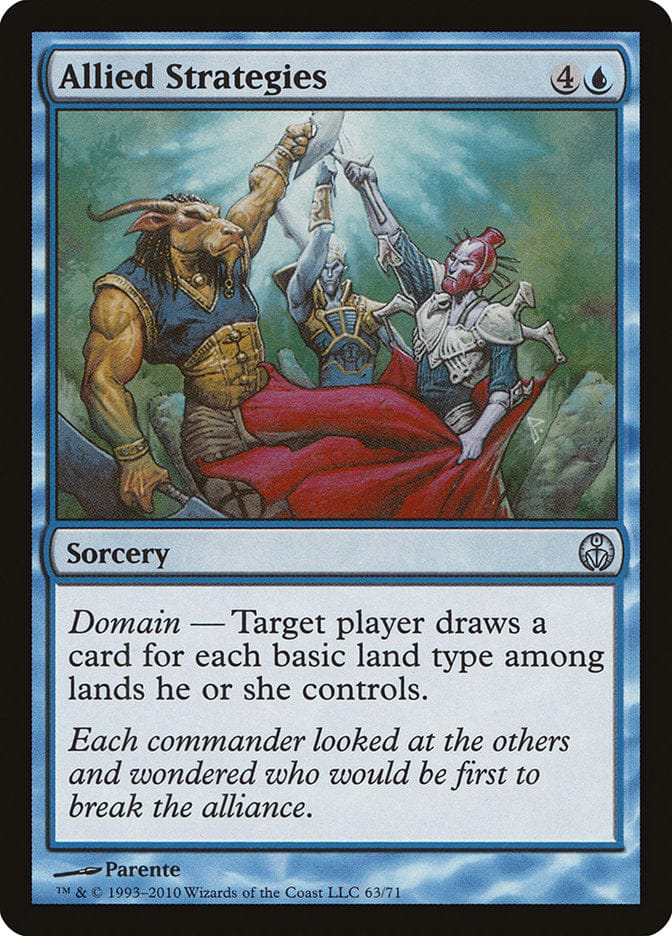 Allied Strategies [Duel Decks: Phyrexia vs. the Coalition] Magic: The Gathering