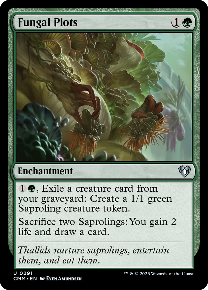 Fungal Plots [Commander Masters] Magic: The Gathering