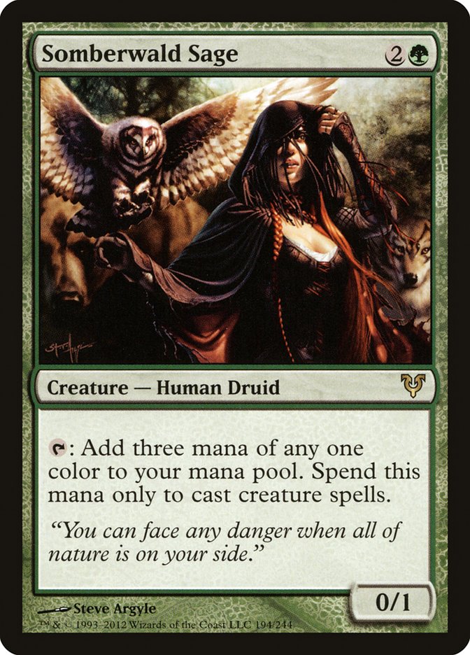 Somberwald Sage [Avacyn Restored] Magic: The Gathering