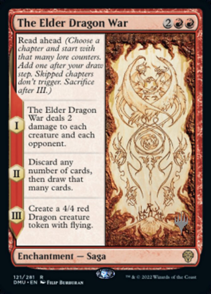 The Elder Dragon War (Promo Pack) [Dominaria United Promos] Magic: The Gathering