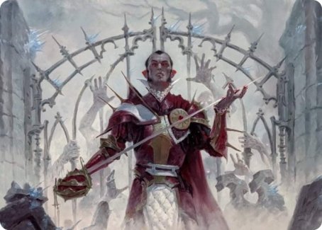 Cemetery Gatekeeper Art Card [Innistrad: Crimson Vow Art Series] Magic: The Gathering