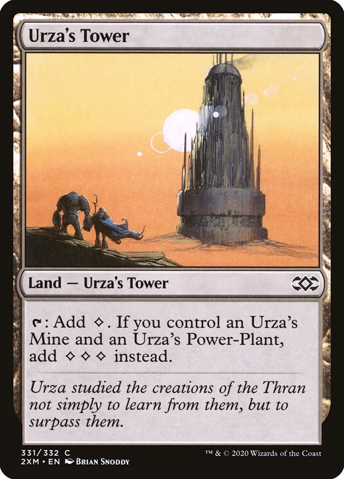 Urza's Tower [Double Masters] Magic: The Gathering