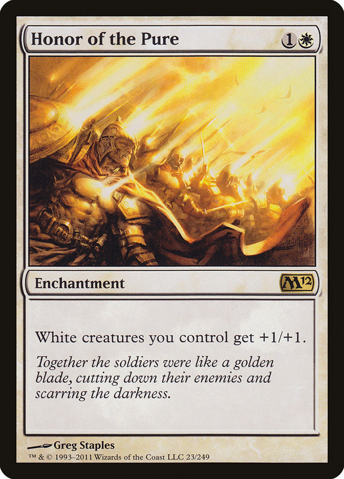 Honor of the Pure [Magic 2012] Magic: The Gathering
