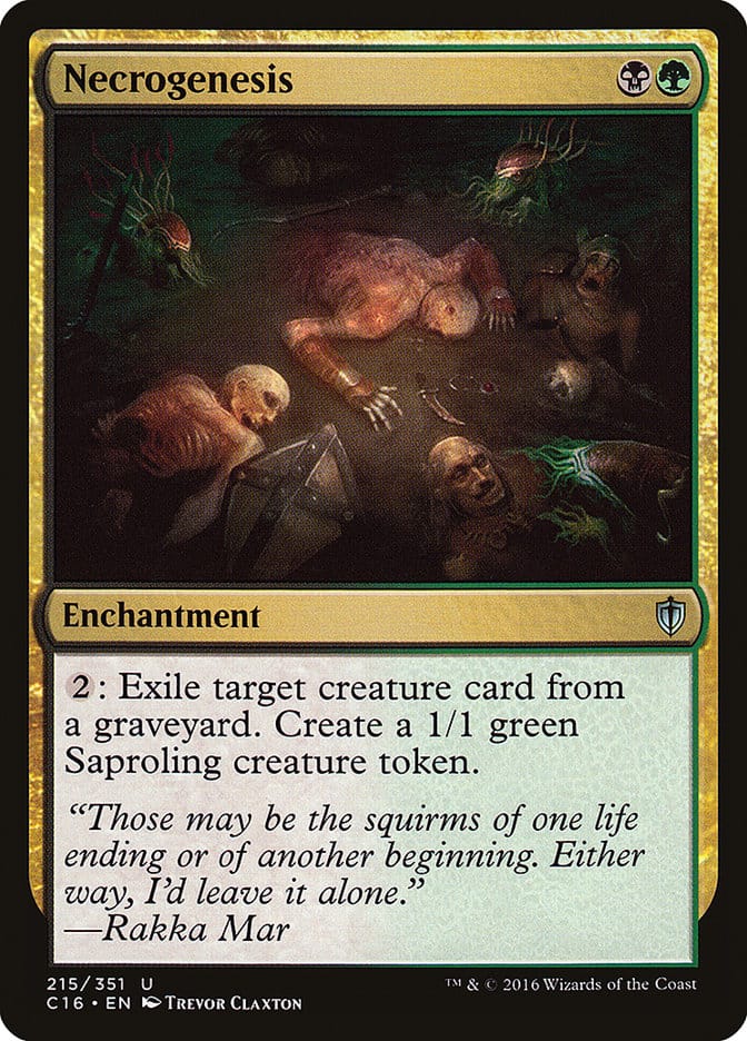 Necrogenesis [Commander 2016] Magic: The Gathering