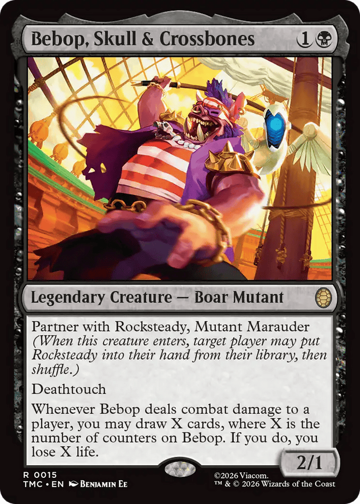 Bebop, Skull & Crossbones [Teenage Mutant Ninja Turtles Commander]