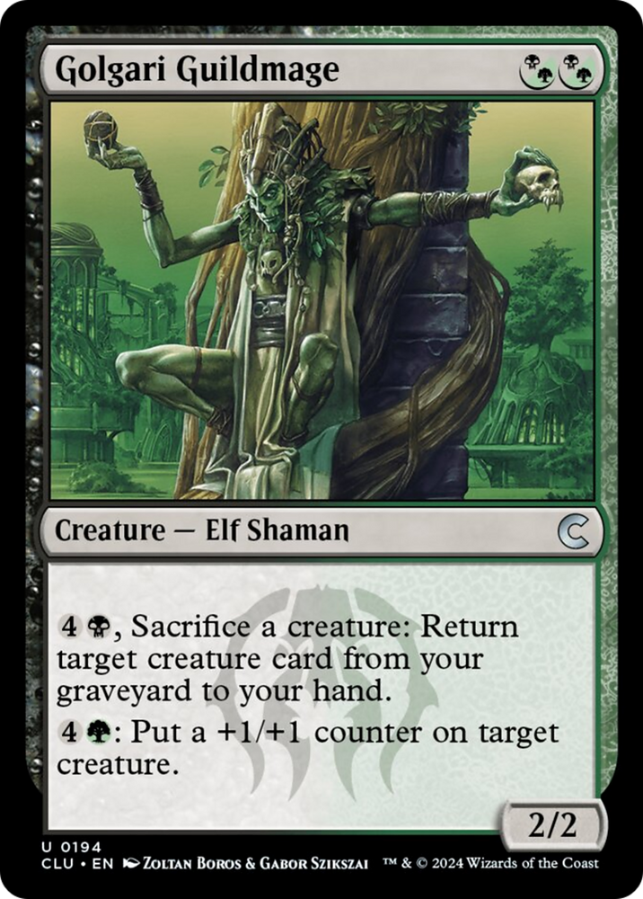 Golgari Guildmage [Ravnica: Clue Edition] Magic: The Gathering