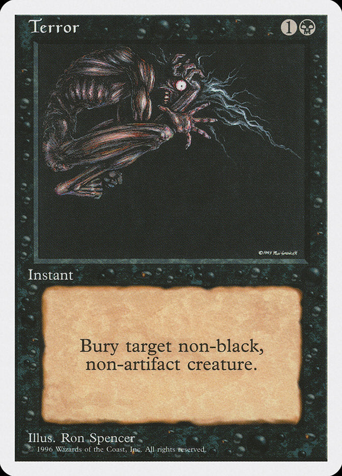 Terror [Introductory Two-Player Set] Magic: The Gathering