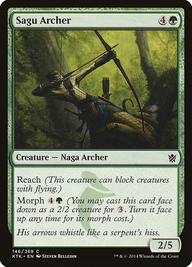 Sagu Archer [Khans of Tarkir] Magic: The Gathering