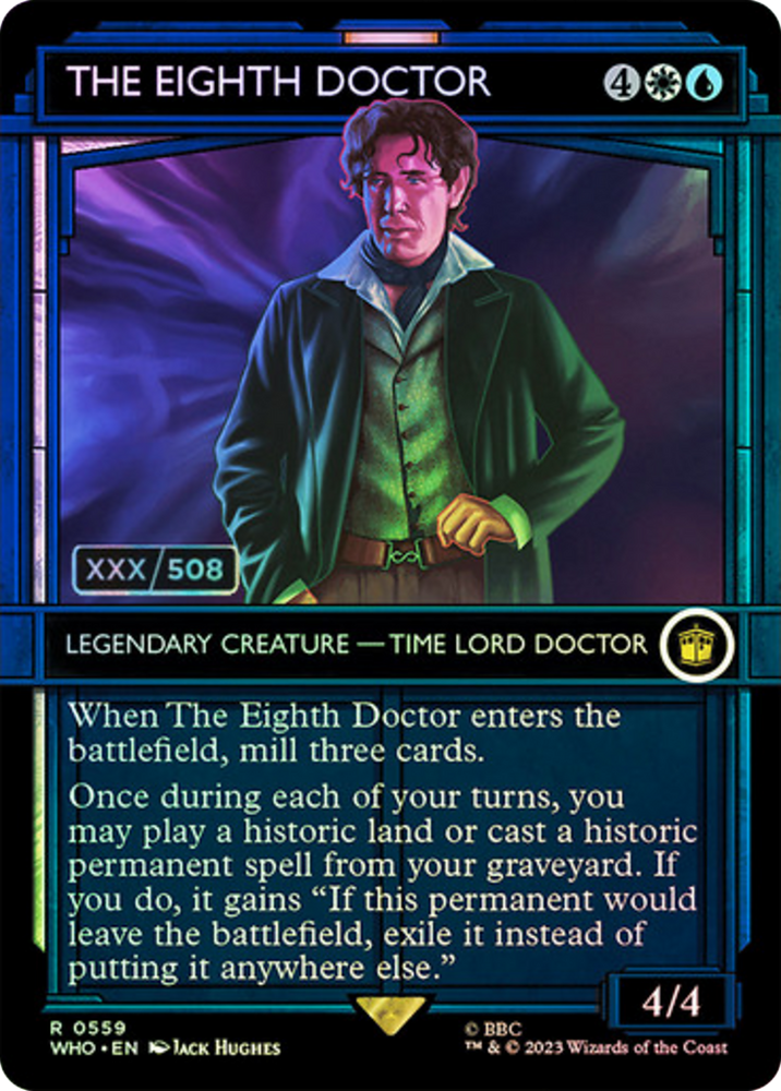 The Eighth Doctor (Serial Numbered) [Doctor Who] Magic: The Gathering