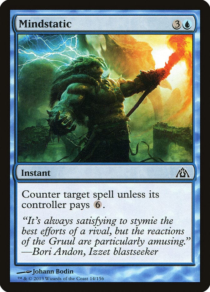 Mindstatic [Dragon's Maze] Magic: The Gathering