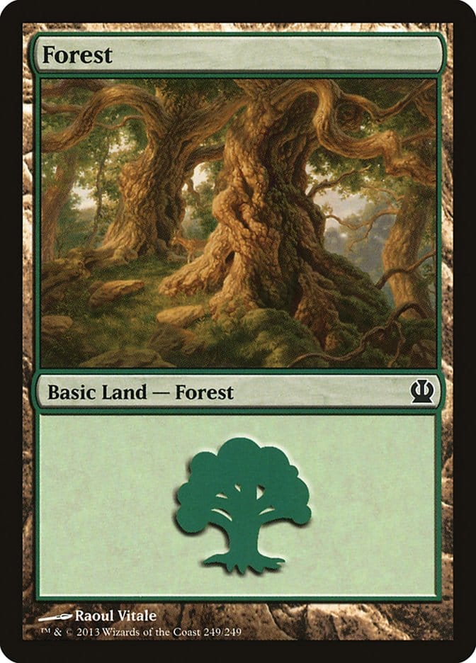 Forest (249) [Theros] Magic: The Gathering