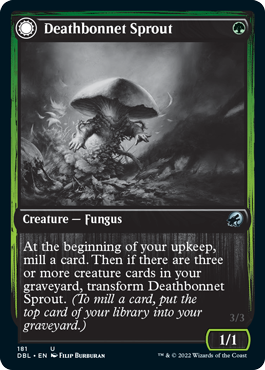 Deathbonnet Sprout // Deathbonnet Hulk [Innistrad: Double Feature] Magic: The Gathering