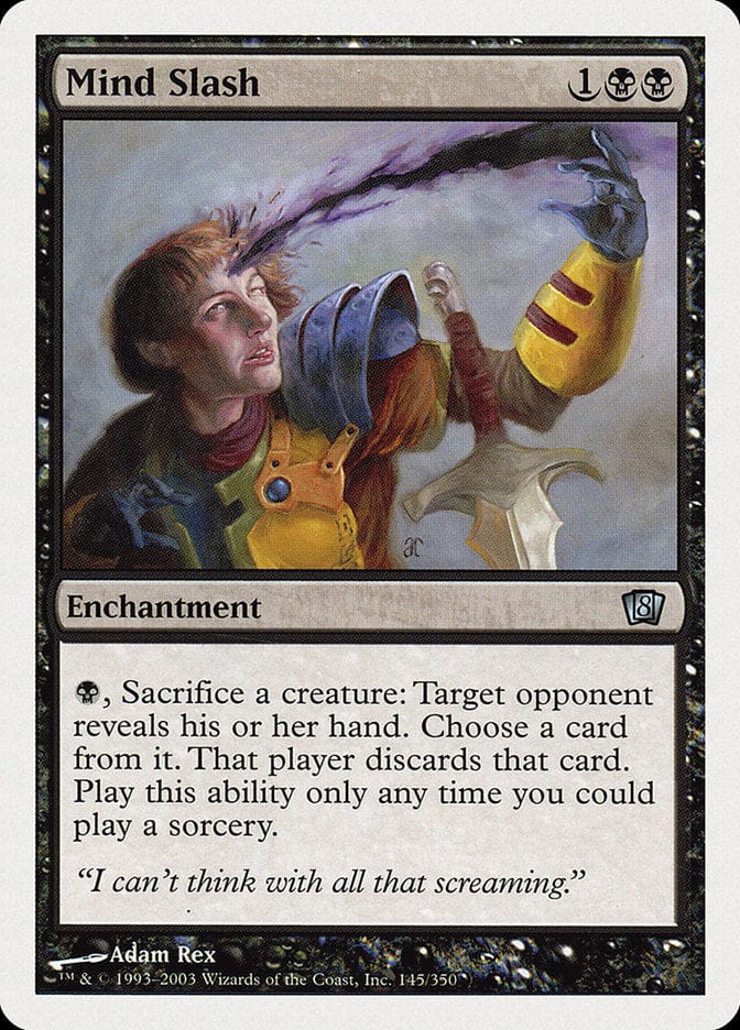 Mind Slash [Eighth Edition] Magic: The Gathering