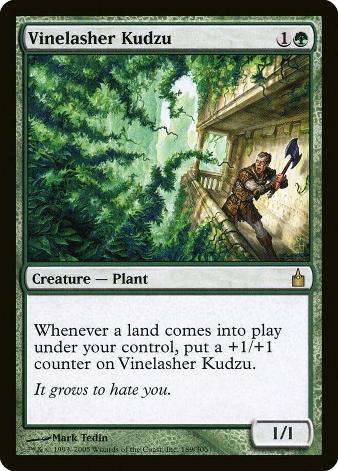 Vinelasher Kudzu [Ravnica: City of Guilds] Magic: The Gathering