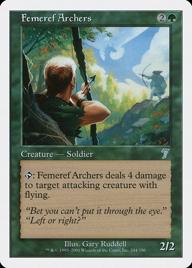 Femeref Archers [Seventh Edition] Magic: The Gathering