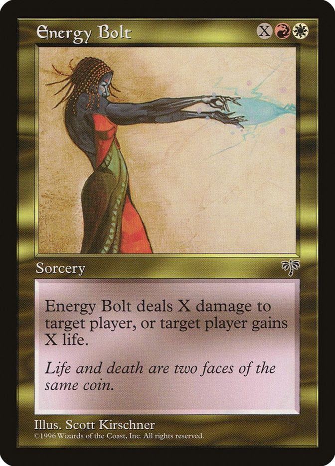 Energy Bolt [Mirage] Magic: The Gathering
