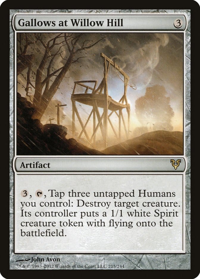 Gallows at Willow Hill [Avacyn Restored] Magic: The Gathering