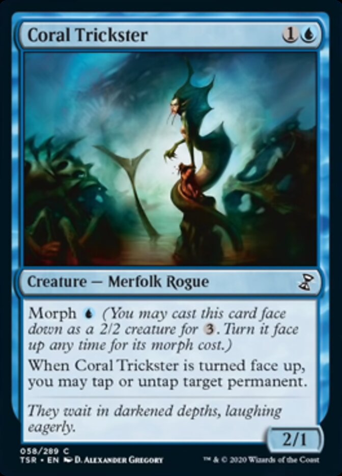 Coral Trickster [Time Spiral Remastered] Magic: The Gathering