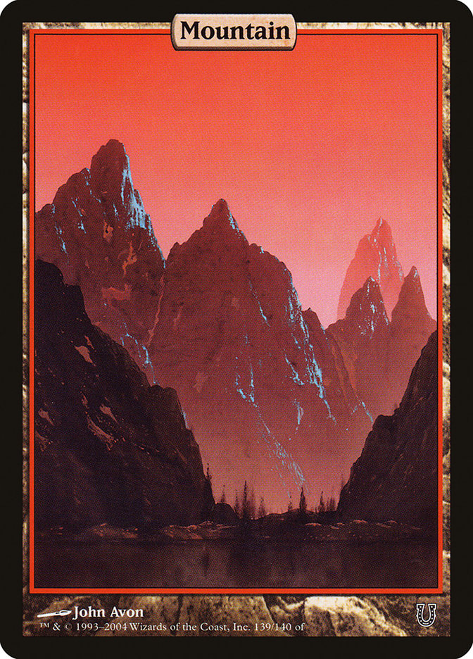 Mountain (139) [Unhinged] Magic: The Gathering