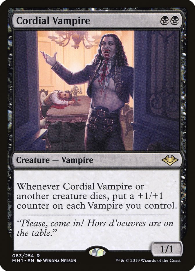 Cordial Vampire [Modern Horizons] Magic: The Gathering