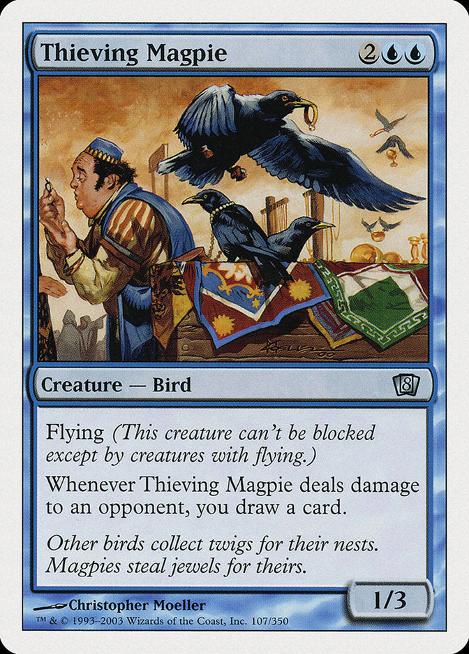 Thieving Magpie [Eighth Edition] Magic: The Gathering