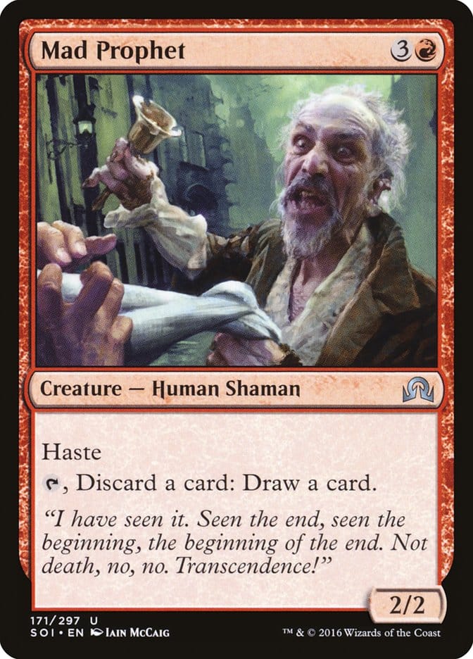 Mad Prophet [Shadows over Innistrad] Magic: The Gathering