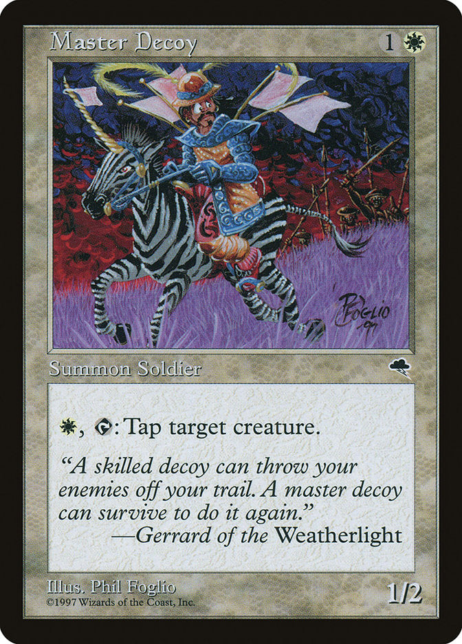 Master Decoy [Tempest] Magic: The Gathering