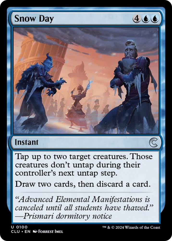 Snow Day [Ravnica: Clue Edition] Magic: The Gathering