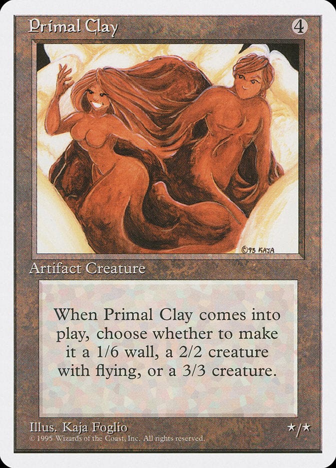 Primal Clay [Fourth Edition] Magic: The Gathering