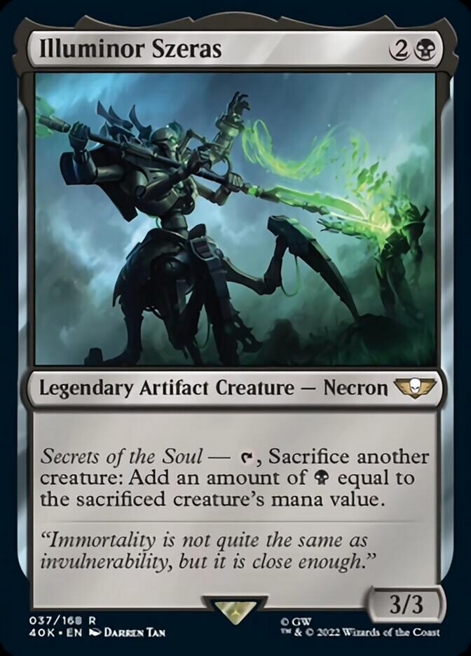 Illuminor Szeras [Warhammer 40,000] Magic: The Gathering