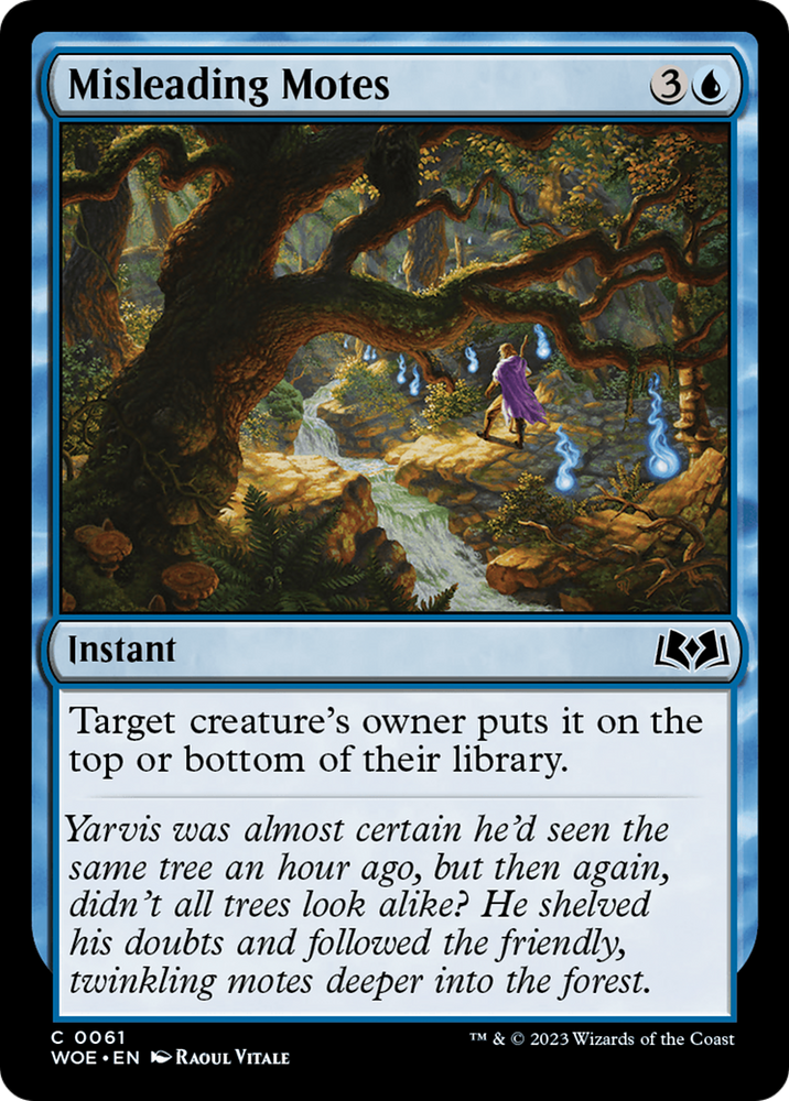Misleading Motes [Wilds of Eldraine] Magic: The Gathering