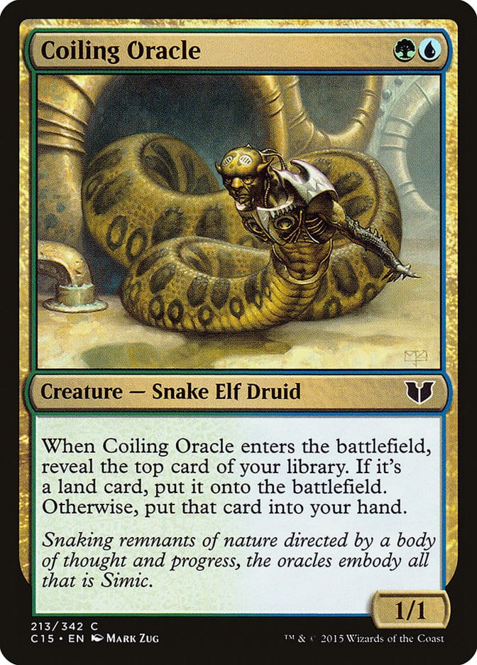 Coiling Oracle [Commander 2015] Magic: The Gathering