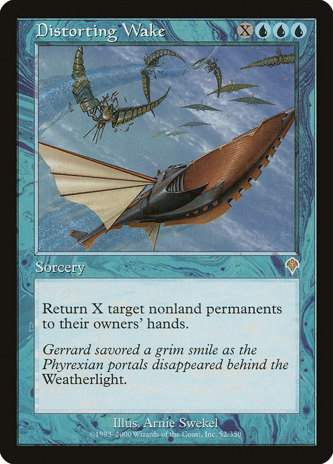 Distorting Wake [Invasion] Magic: The Gathering