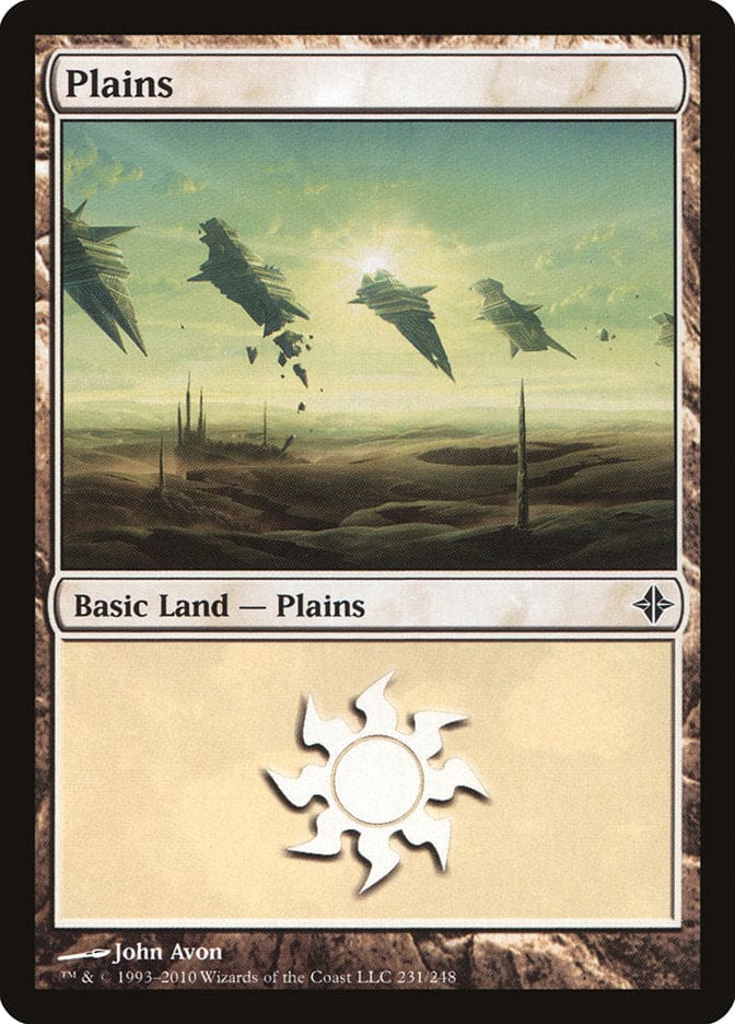 Plains (231) [Rise of the Eldrazi] Magic: The Gathering