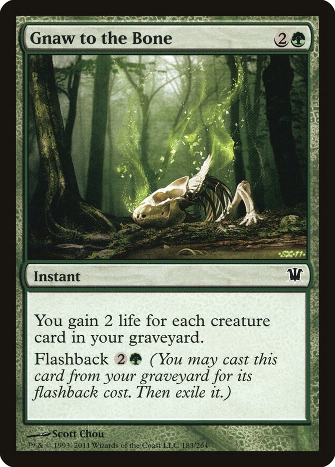 Gnaw to the Bone [Innistrad] Magic: The Gathering