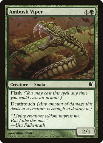Ambush Viper [Innistrad] Magic: The Gathering