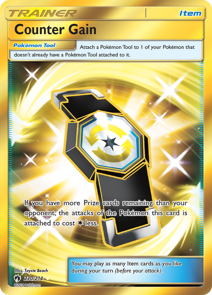 Counter Gain (230/214) [Sun & Moon: Lost Thunder] Pokémon