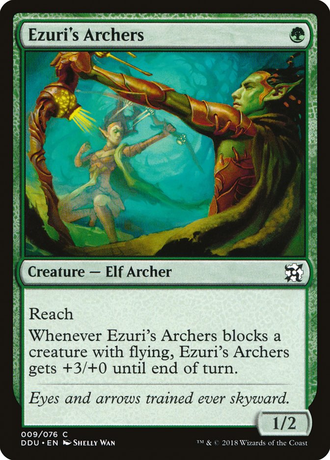 Ezuri's Archers [Duel Decks: Elves vs. Inventors] Magic: The Gathering
