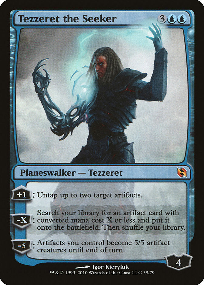 Tezzeret the Seeker [Duel Decks: Elspeth vs. Tezzeret] Magic: The Gathering